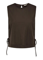 Jacqueline De Yong Top Donna Leslie Marrone 15374333 Chocolate Brown JACQUELINE DE YONG 