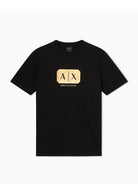 Armani Exchange T-Shirt Uomo Nera XM002826 AF12308 UC001 ARMANI EXCHANGE 