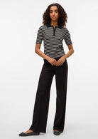 Vero Moda Pantalone Donna Texas Nero 10334103 Black VERO MODA 