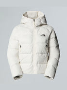 The North Face Giacca in Piumino con Cappuccio Donna Hyalite White Dune NF0A8E75 QLI THE NORTH FACE 