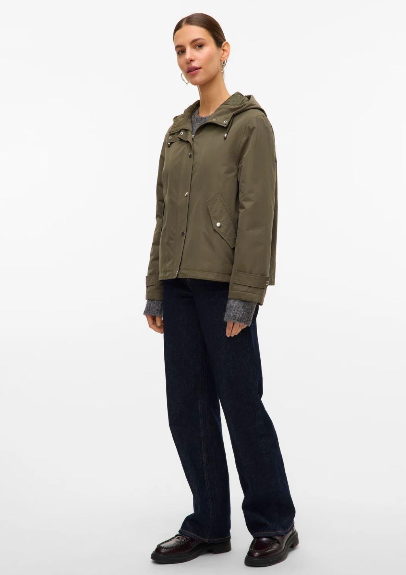 Vero Moda Giacca Invernale Donna Gail Verde 10332186 Grape Leaf VERO MODA 