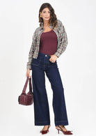 Jacqueline De Yong Jeans Donna New Vanessa Blu denim 15349749 Dark Blue Denim JACQUELINE DE YONG 