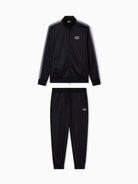 EA7 Emporio Armani Tuta 7 Lines in tessuto tecnico riciclato ASV Uomo Nero 7M000970 AF12449 UC001 EA7 EMPORIO ARMANI 