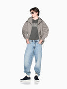 Armani Exchange T-Shirt Uomo Grigia Slim Fit in Jersey di Cotone Classico XM002784 AF10356 U8144 ARMANI EXCHANGE 