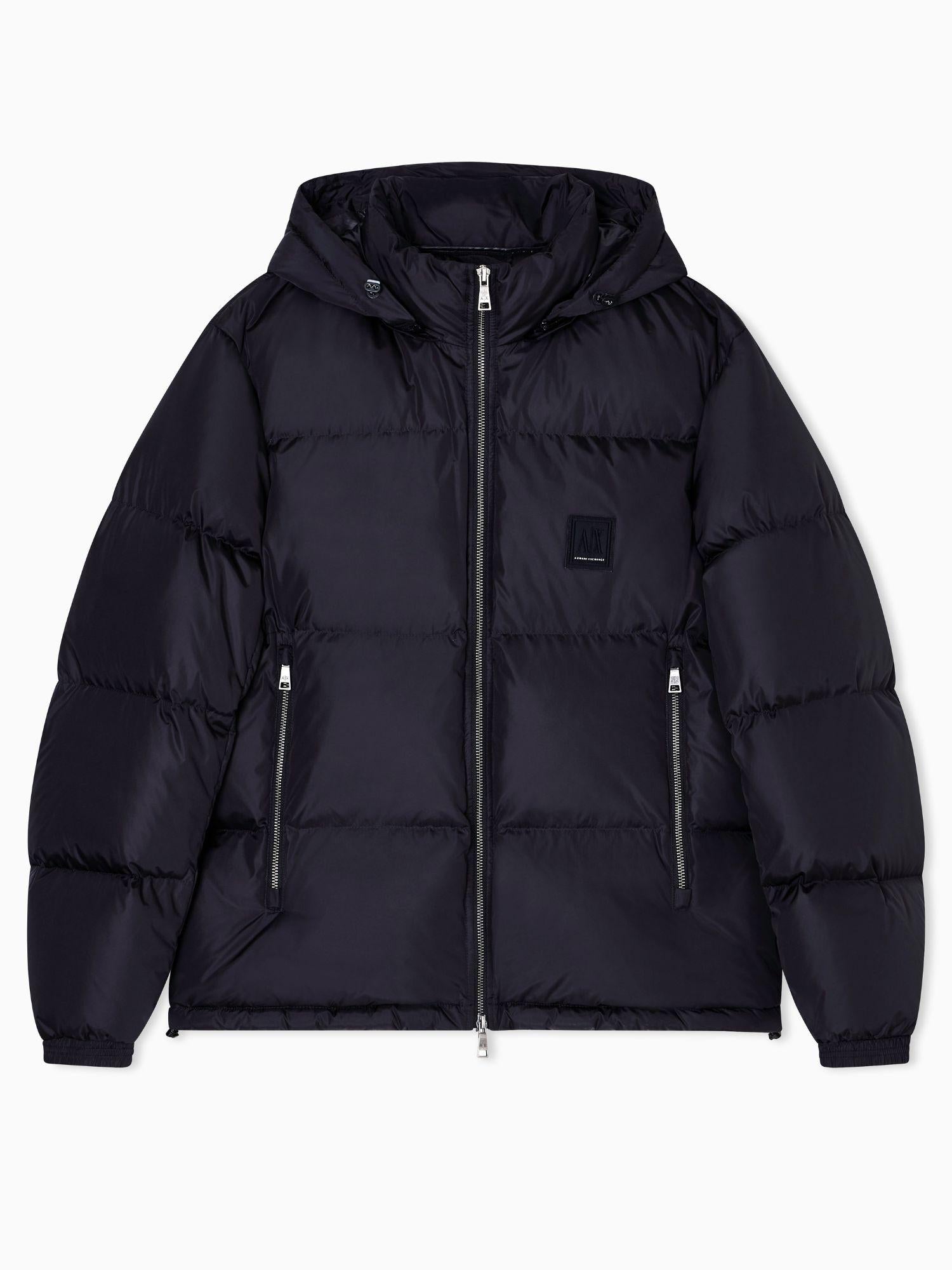 Armani Exchange Piumino con cappuccio Uomo Nero XM000348 AF12286 UC001 ARMANI EXCHANGE 