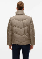 Vero Moda Giubbino Donna Ligario Beige 10309844 Silver Mink VERO MODA 