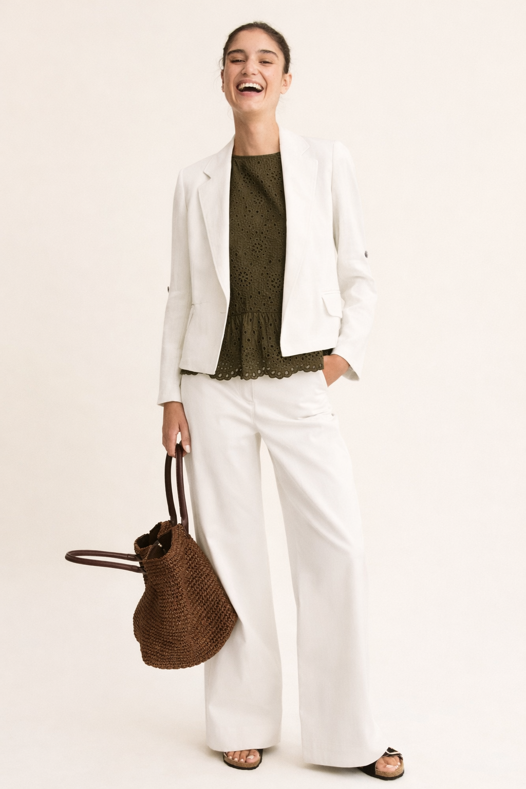 Emme Marella Canotta Donna Emmpanetto Verde Militare 2615941022200 005 EMME MARELLA 