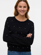 Vero Moda VMGLORY Pullover Donna Nero 10331386 Black VERO MODA 
