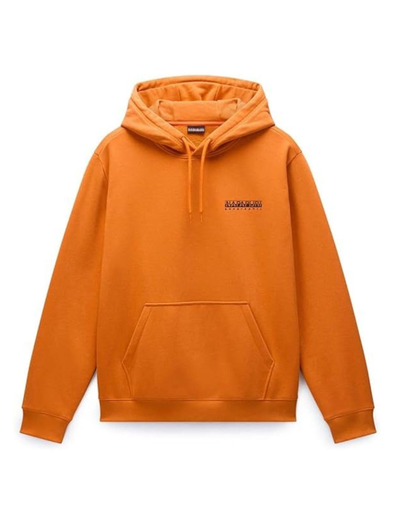 Napapijri Felpa Uomo con Cappuccio Guide Arancione Zucca NP0A88V4 A68 NAPAPIJRI 