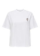 Only T-Shirt Donna Vita Bianca 15343769 Bright White ONLY 