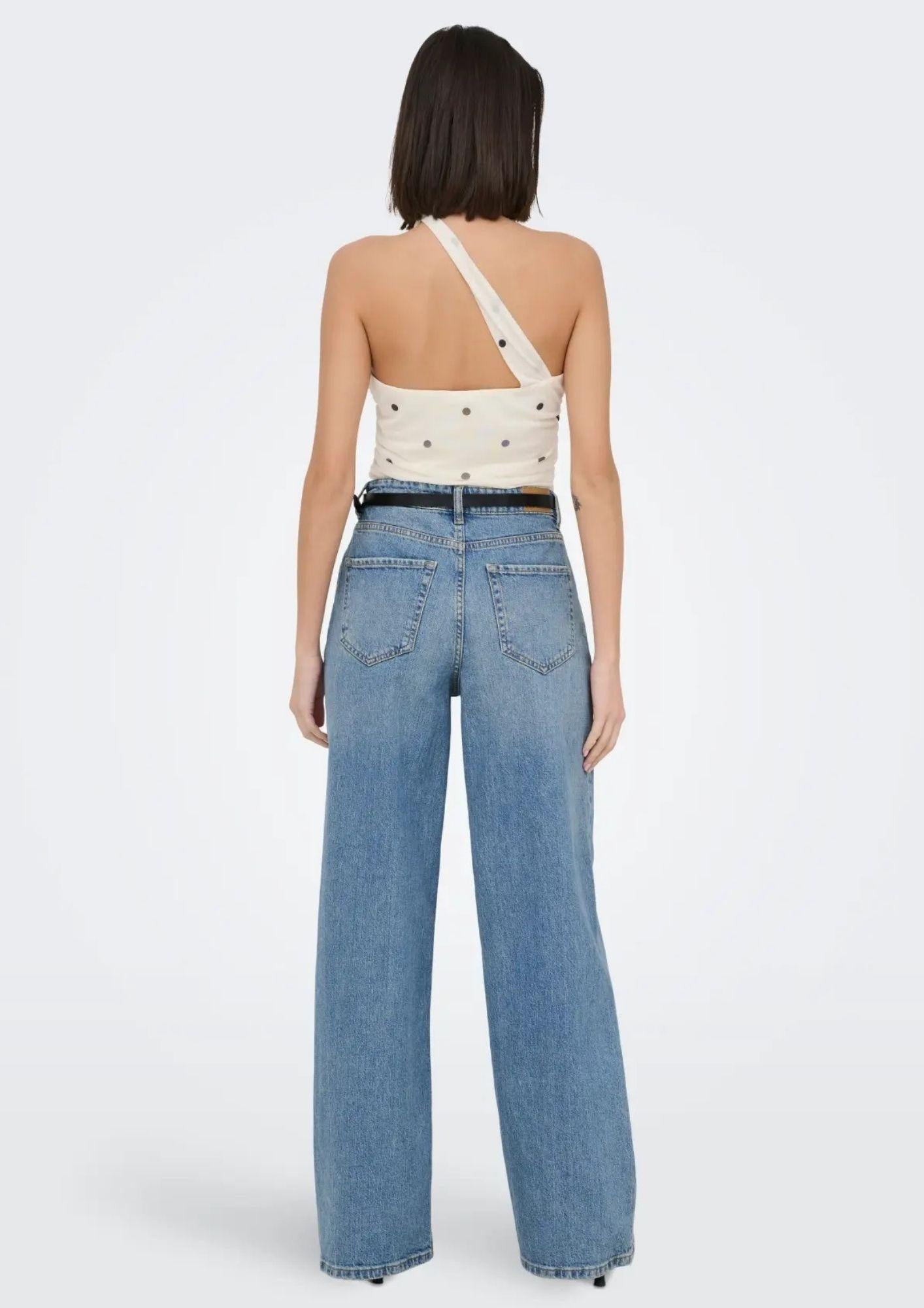 Jacqueline De Yong Jeans Donna Blu Denim Chiaro 15382371 Light Blue Denim JACQUELINE DE YONG 