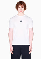 Armani Exchange T-Shirt Uomo Bianco Crema XM002509 AF10358 U1074 ARMANI EXCHANGE 