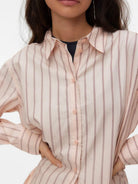 Vero Moda Camicia Donna Chintz Rose Ella Stripe Vmelina 10336329 Chintz Rose Ella VERO MODA 