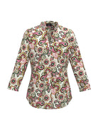 Emme Marella Camicia in mussola Accolto Donna Verde Bottiglia 2515111132200 004 EMME MARELLA 