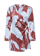 Only Vestito Donna Freylia Azzurro e Cioccolato 15367358 Hot Chocolate ONLY 