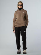 The North Face Felpa Donna Simple Dome Con Cappuccio Marrone Mocha NF0A89EY BOW THE NORTH FACE 