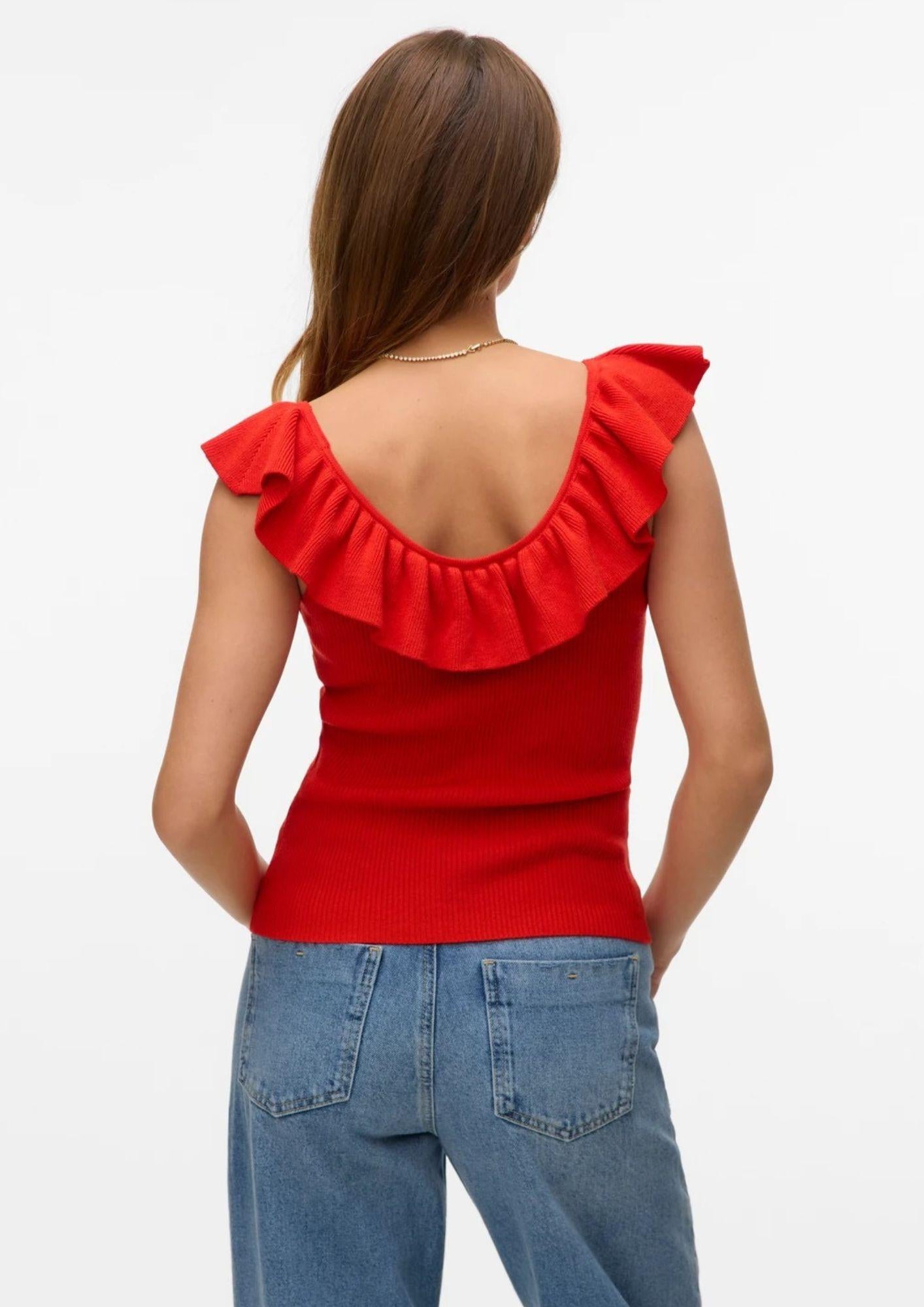 VERO MODA 10326226Fiery Red