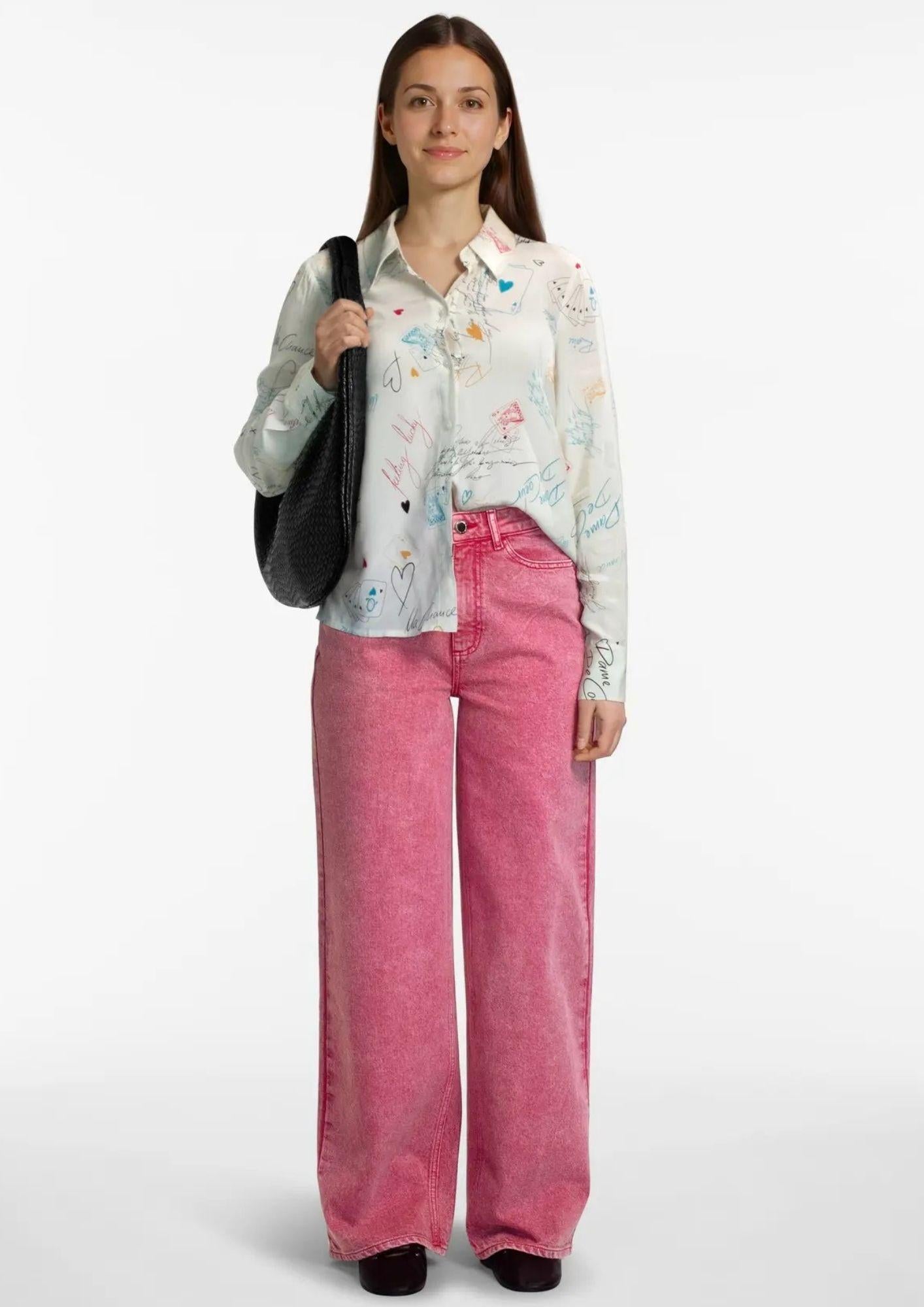 Vila Camicia Donna Debbie Bianca 14111963 Birch ACE VILA 