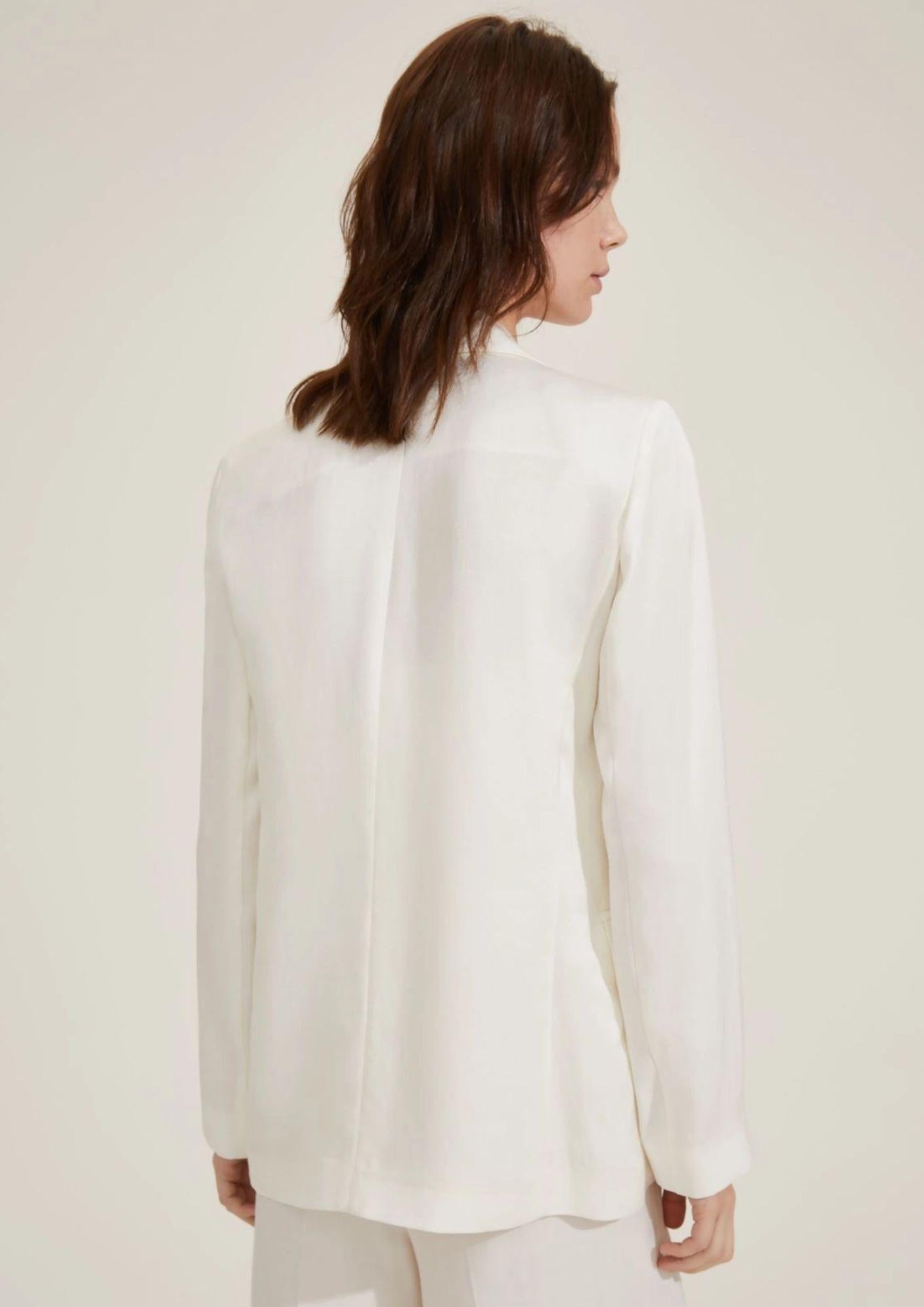 Emme Marella Tailleur Donna Elettra Bianco Burro 2515091051200 001 EMME MARELLA 