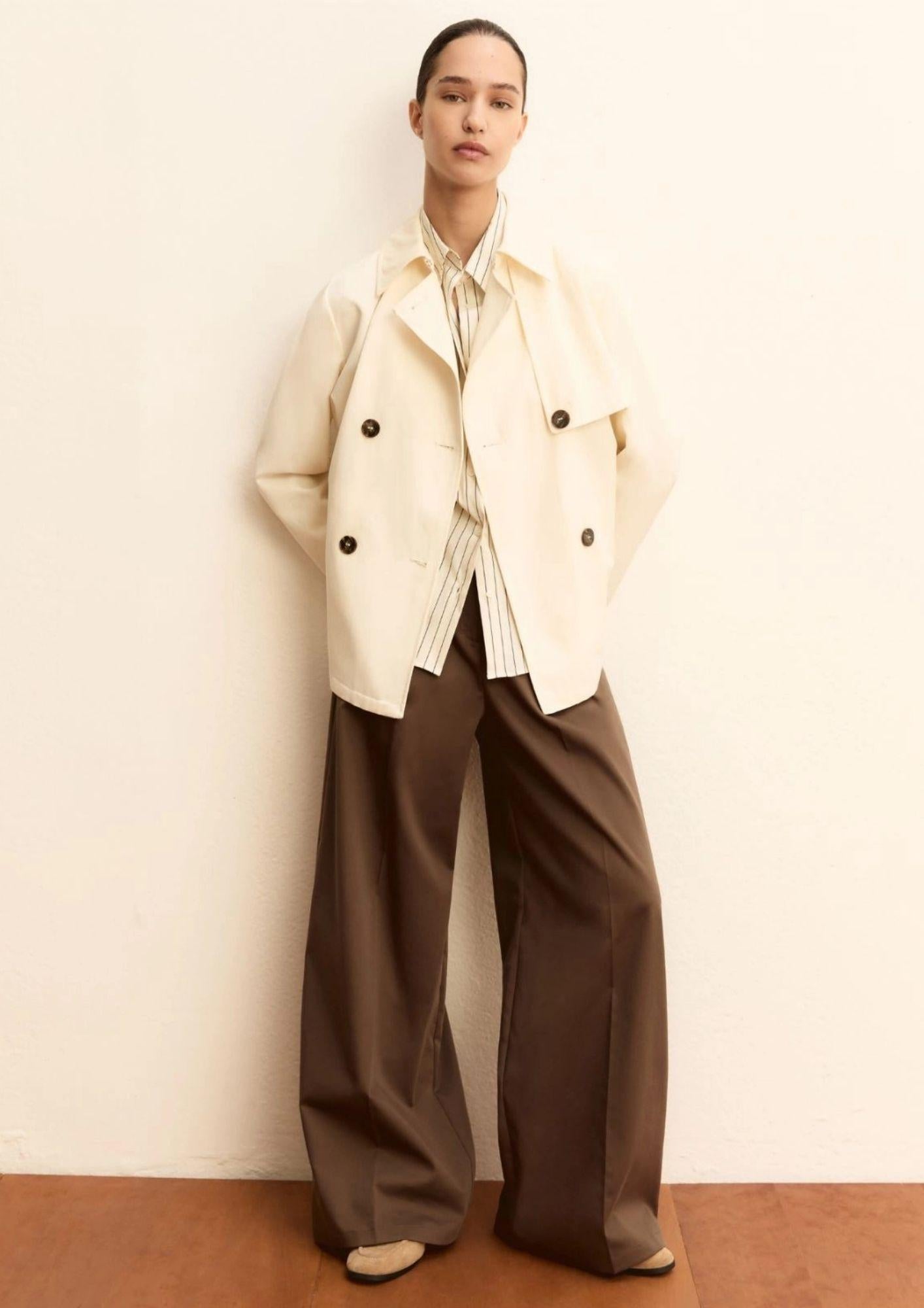 Emme Marella Impermiabile Donna Emmpelota Bianco Lana 2615021091200 001 EMME MARELLA 