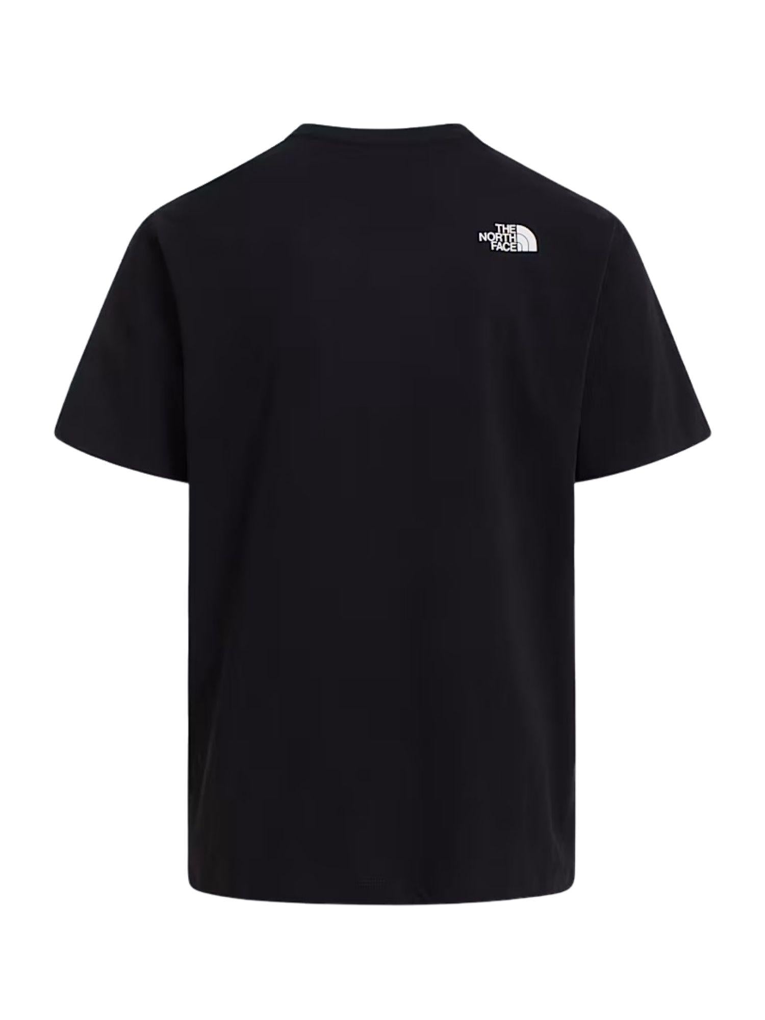 The North Face T-Shirt Uomo Nero Never Stop Exploring Regular NF0A8GUV JK3 THE NORTH FACE 