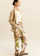 Emme Marella Pantalone Donna Emmosso Sabbia 2615131211200 001 EMME MARELLA 