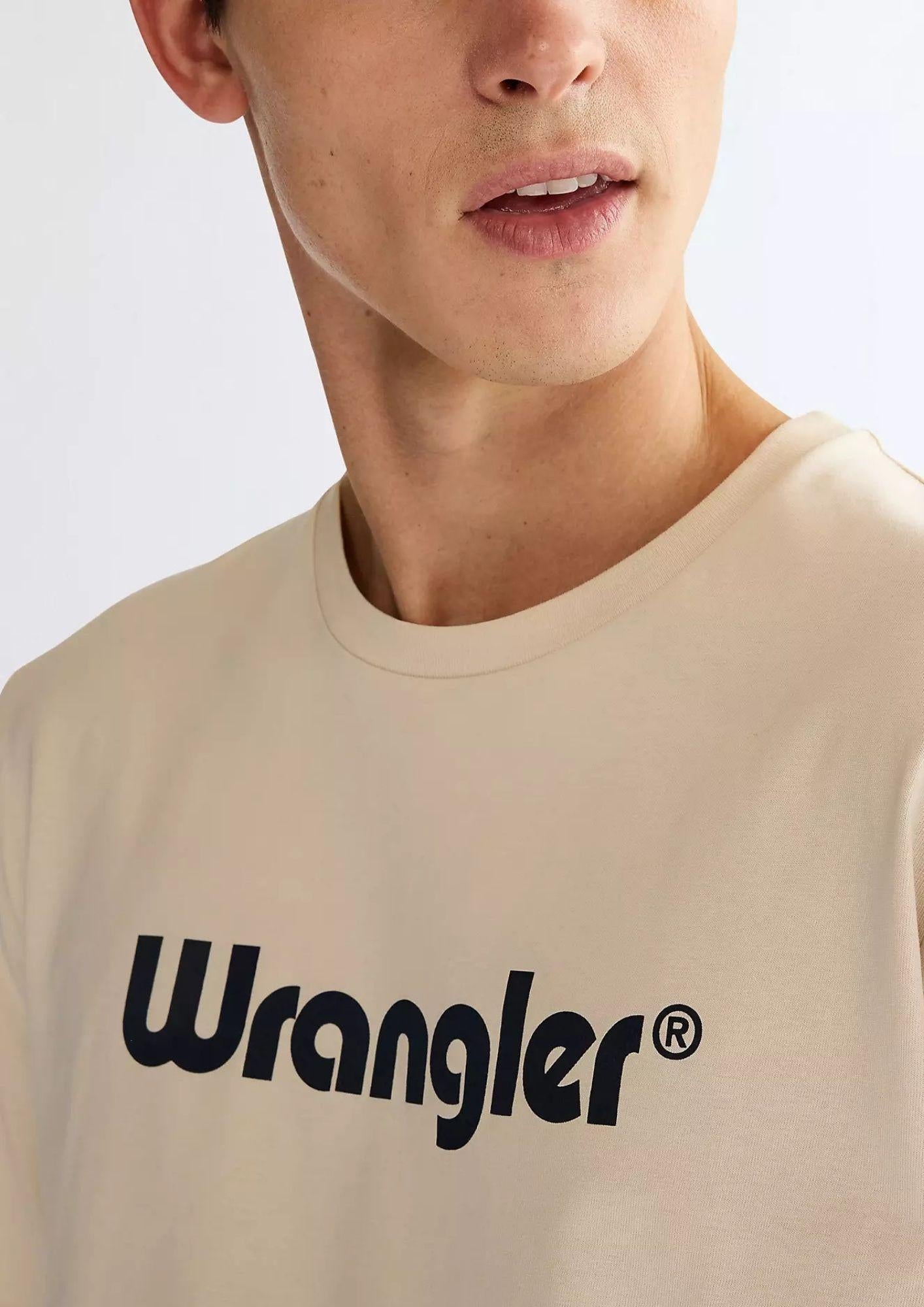 Wrangler T-Shirt Uomo Bianca 112350523 WHITE WRANGLER 