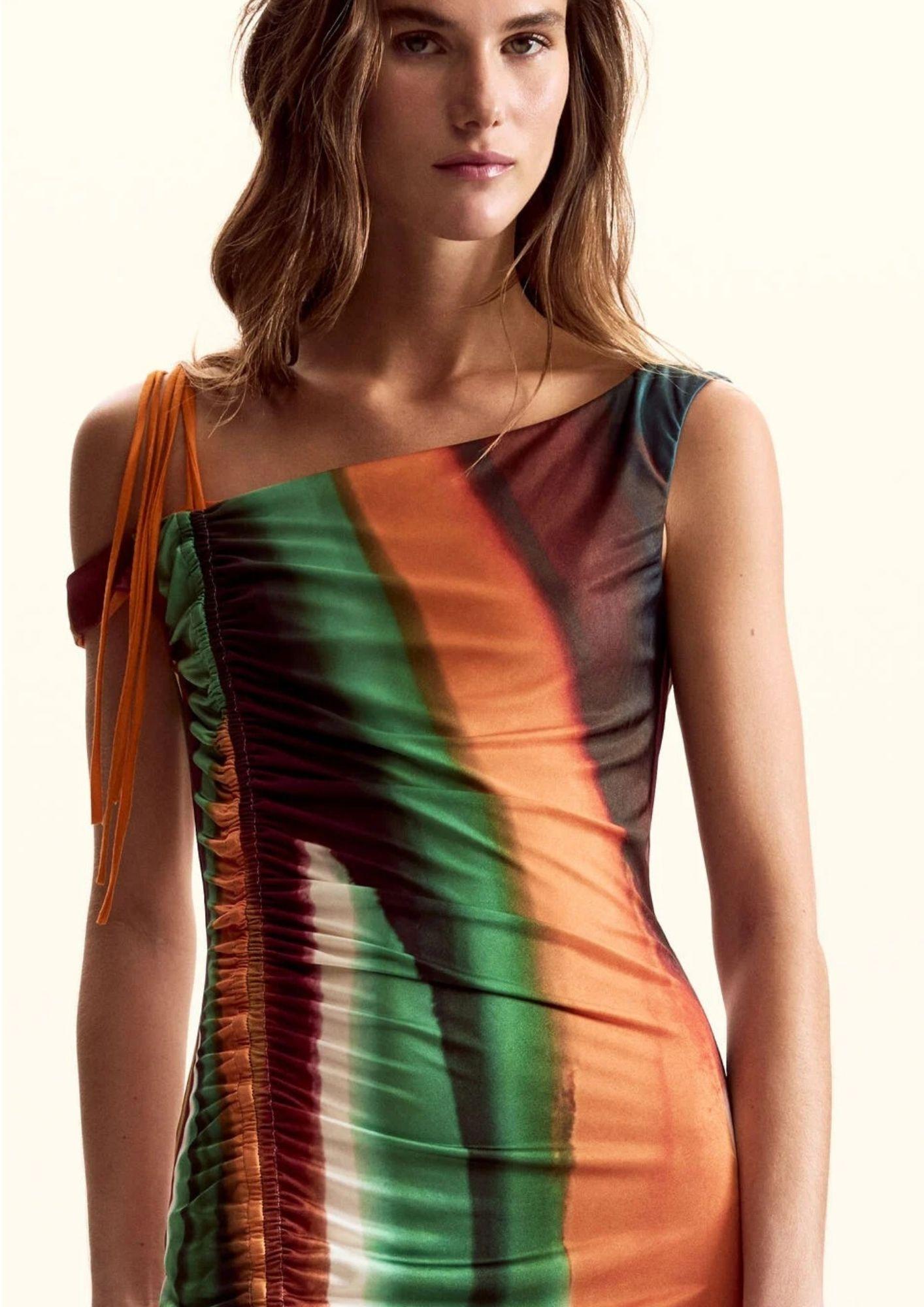Desigual Vestito Donna Vestpaintlacroix Multicolore 26SWVK17 1001 DESIGUAL 