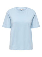 Only T-Shirt Donna Cashmere Blue Onlonly 15270390 Cashmere Blue ONLY 