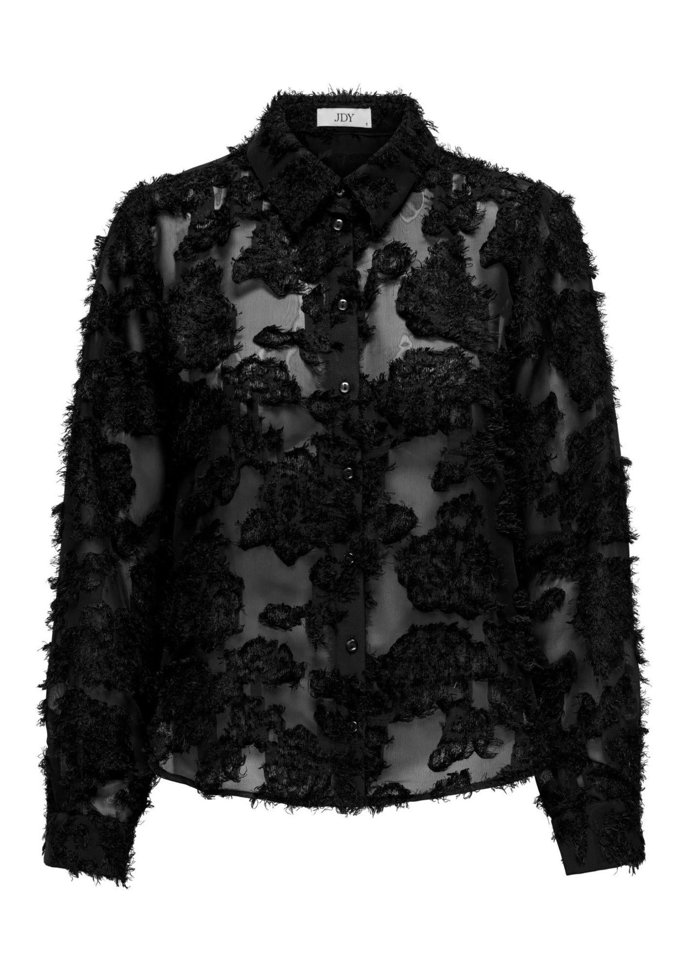 Jacqueline De Yong Camicia Donna Maya Nera 15332572 Black JACQUELINE DE YONG 