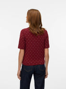 Vero Moda VMSABA Pullover Donna Syrah 10330835 Syrah VERO MODA 