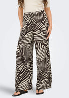 Jacqueline De Yong Pantalone Donna Debbie Sabbia e Marrone 15370187 Sandshell CHOCOLATE JACQUELINE DE YONG 