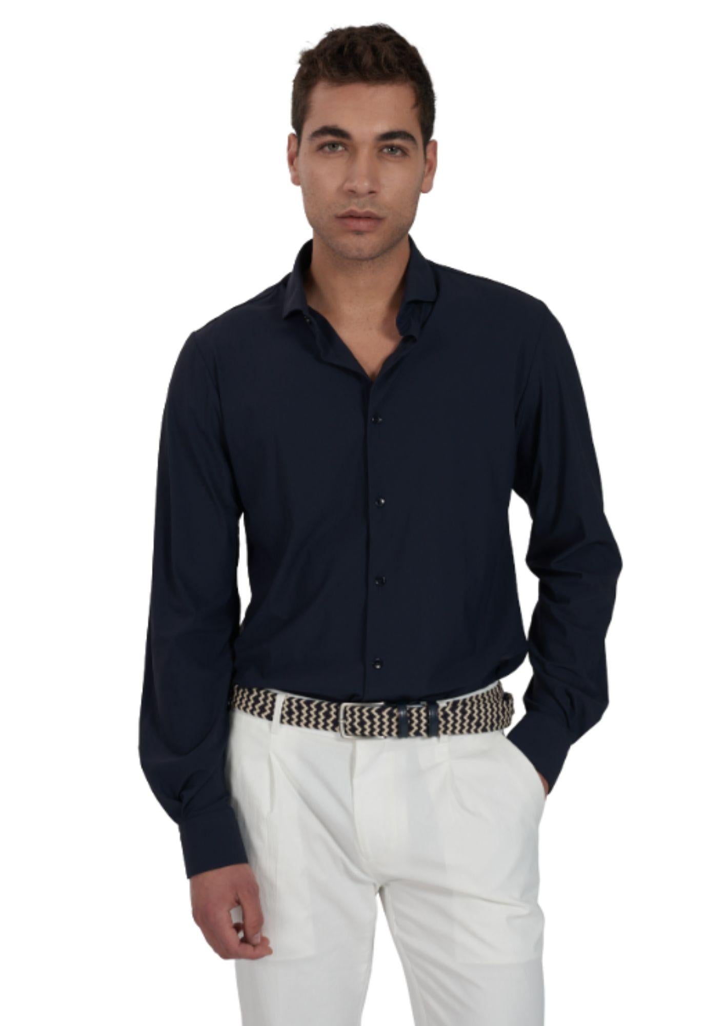 Camicia Uomo Blu C505 OQ00 0710 YES ZEE 