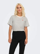Jacqueline De Yong T-Shirt Donna Cloud Dancer Jdylion 15298612 Cloud Dancer LGM Y/D JACQUELINE DE YONG 