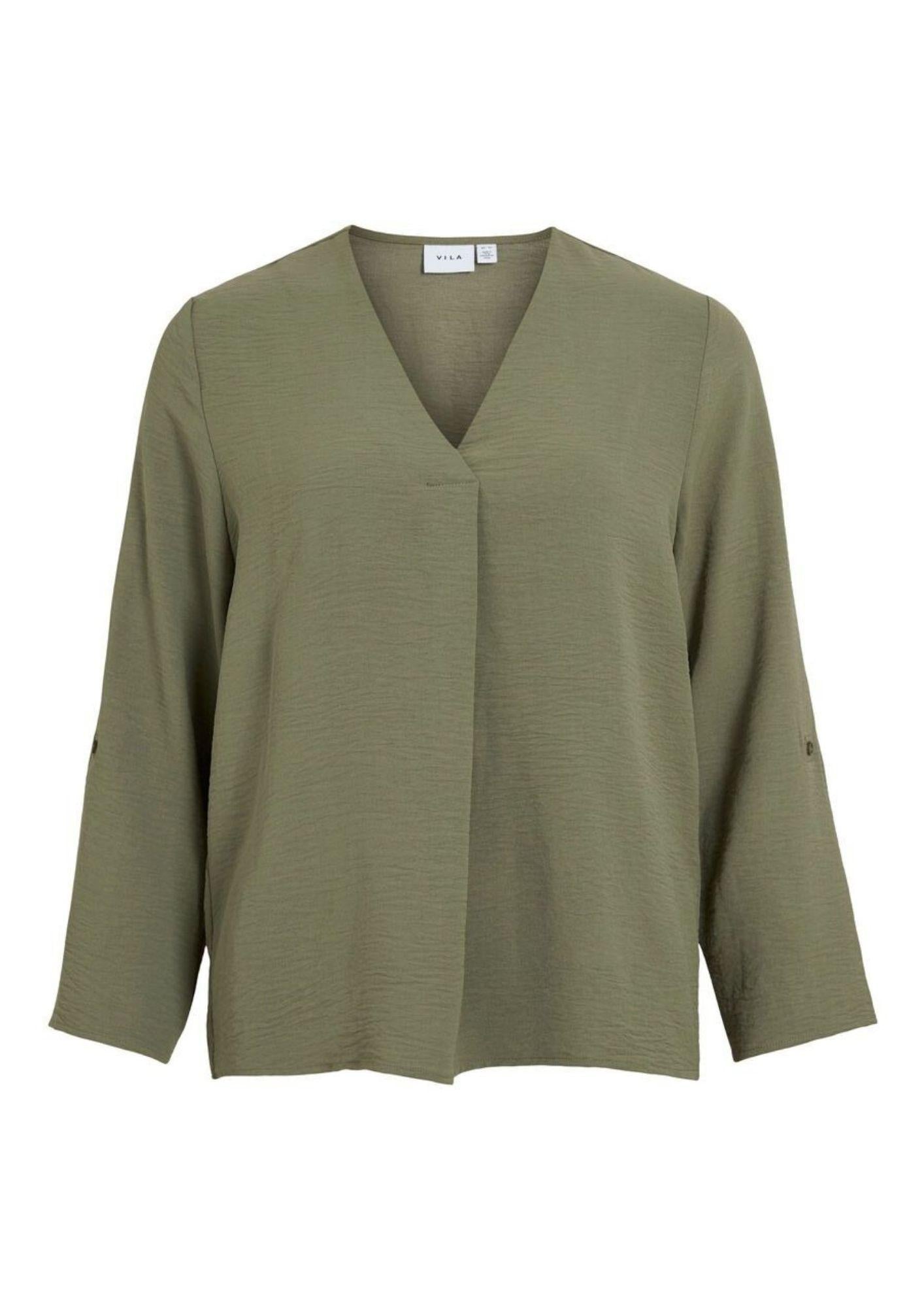 Vila Top Donna Vijosa Verde 14102906 Olivine VILA 