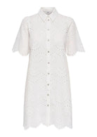 Only Abito Donna Valais Bianco 15357653 Cloud Dancer ONLY 