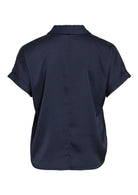 Vila CAmicia Donna Enna Blu Navy 14107405 Navy Blazer VILA 