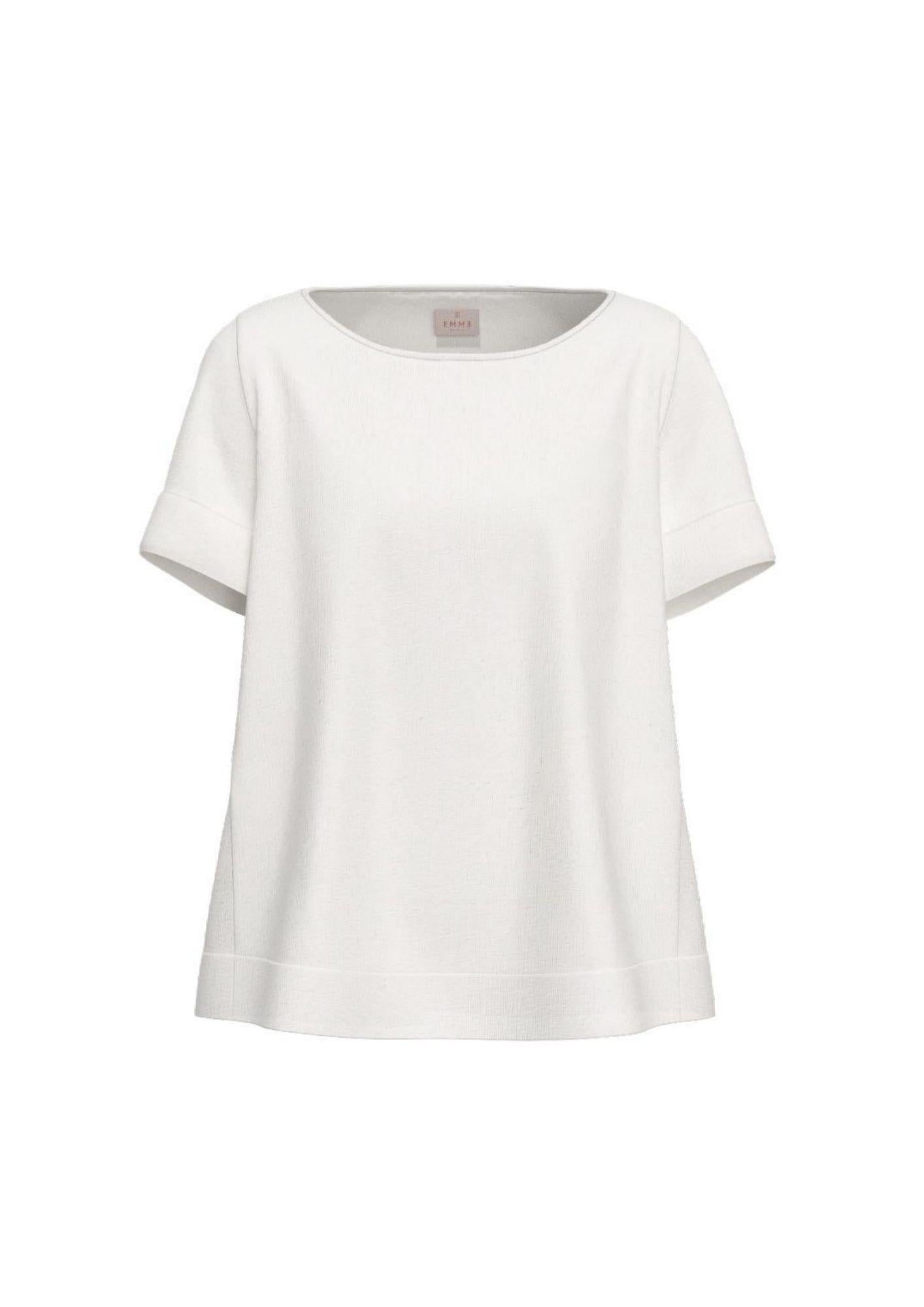 Emme Marella Blusa Donna Emmlibero1 Bianca 2615111232200 001 EMME MARELLA 