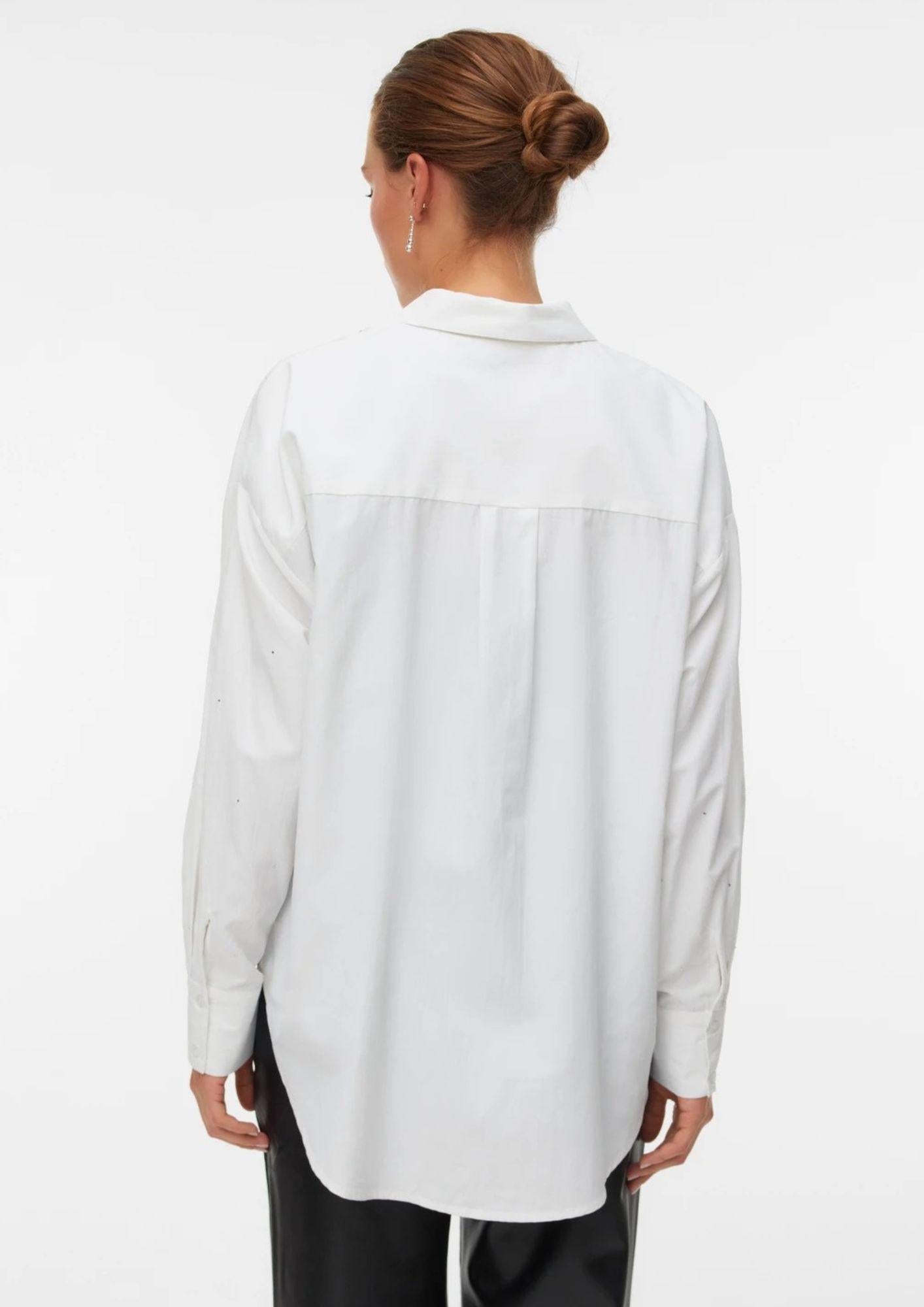 Vero Moda Camicia Donna Fanni Bianca 10337791 Bright White VERO MODA 