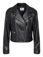 Only Giacca Biker Donna Nero Onlcarmen 15361396 Black ONLY 