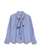Vero Moda Camicia Donna Dark Denim VMIslunn 10342449 Dark Denim Snow white VERO MODA 