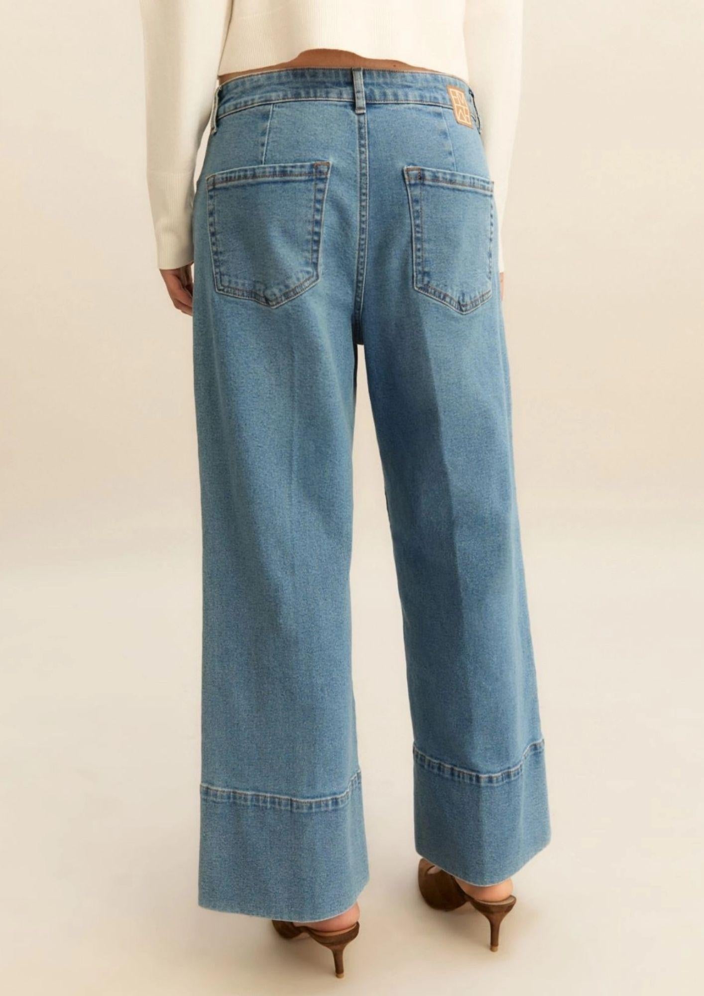 Emme Marella Jeans Donna Emmcropped Blu Chiaro 2615181011200 003 EMME MARELLA 