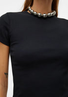 Vero Moda T-Shirt Donna Chloe Nera 10306894 Black VERO MODA 