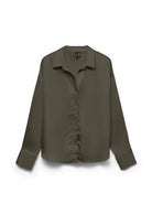 Vero Moda Camicia Donna Livia Verde 10338188 Green VERO MODA 