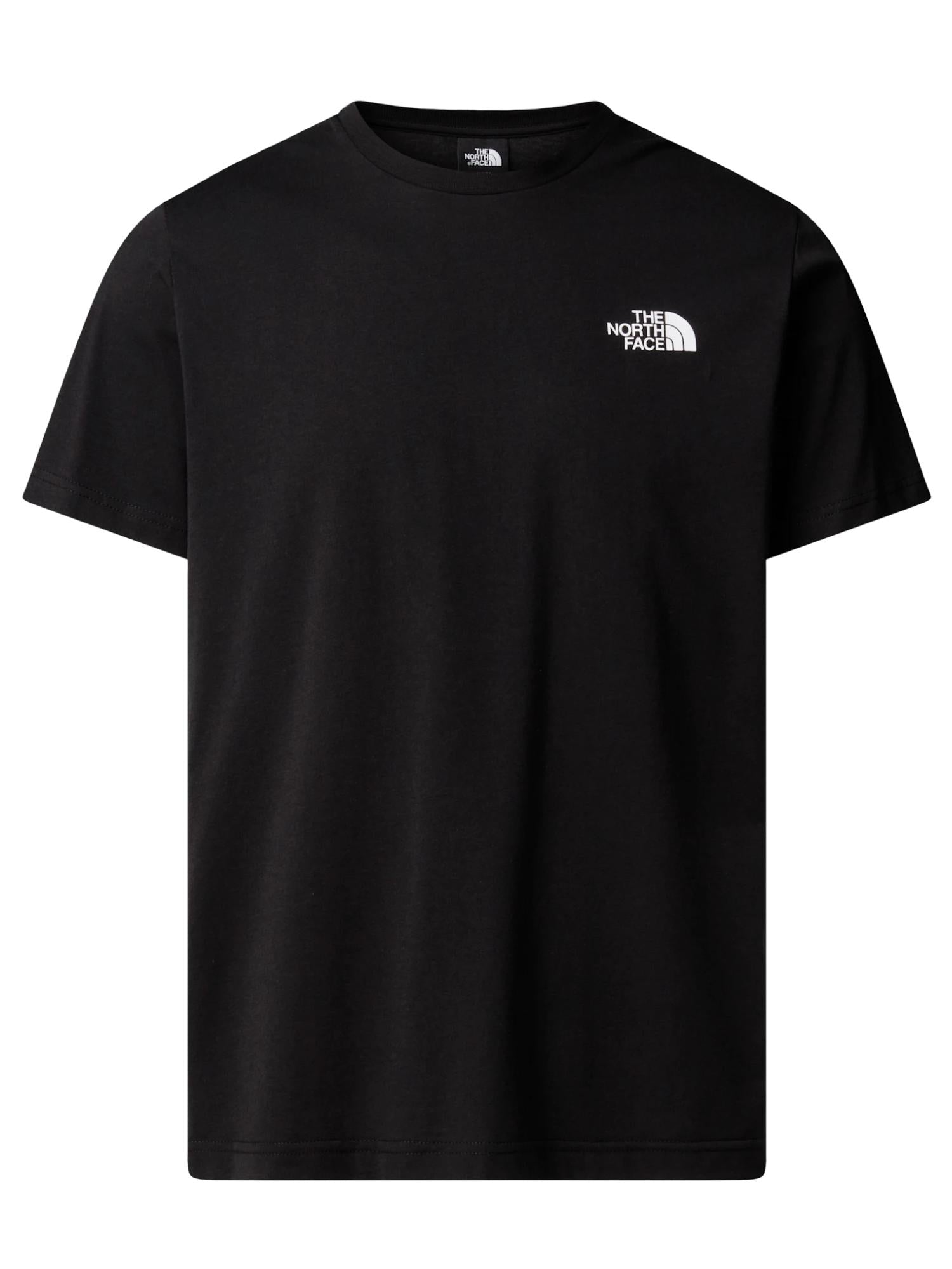 The North Face T-Shirt Mountain Sketch Uomo Nero NF0A8EE8 JK3 THE NORTH FACE 