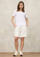 Blauer T-Shirt Donna Pumpies Bianca BLDH02211 7439 100 BLAUER 