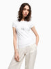 Armani Exchange T-Shirt Slim Fit Donna Bianco