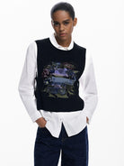 Desigual Camicia 2in1 fiori Donna Bianco 25WWCW01 1000 DESIGUAL 