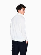 Armani Exchange Maglione dolcevita in misto lana Uomo Bianco XM000900 AF11982 U0009 ARMANI EXCHANGE 