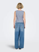 Only Gilet Donna Vintage Indigo Onllinda 15336753 Vintage Indigo ONLY 